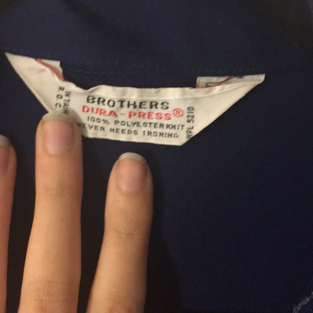 Vintage Button Down With Structured Collar - image 3